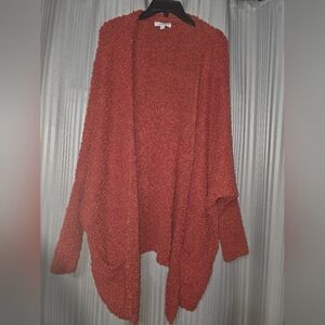 Umgee Women's Rust Cardigan Sweater